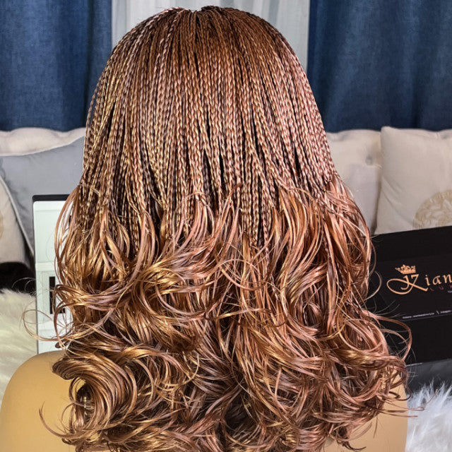 KL Honey Blond Braids